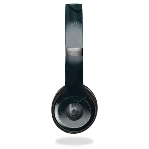 Skin Compatible with Beats Solo 4 - Acid Hex - Premium 3M Vinyl Protective Wrap Decal Cover - Easy to Apply | Crafted in The USA by MightySkins