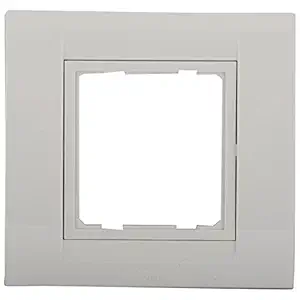 Polycarbonate Roma 2 Module Tresa Plate (Standard Size, White)