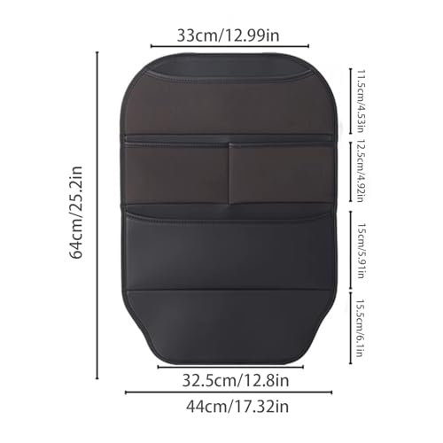Sac de rangement en cuir synthétique pour voyages en famille - 6