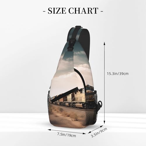 Sling Bag para Hombre y Mujer, mochila cruzada urbana miniatura 3