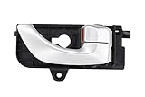 NewYall Front Right Passenger Side Interior Inside Silver Door Handle for Hyundai Sonata 2005-2008