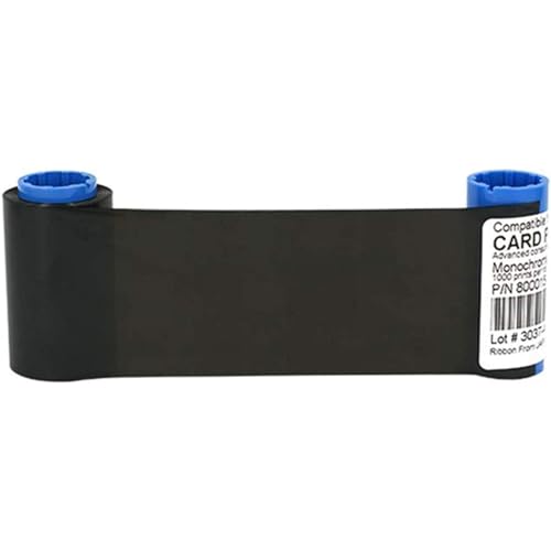 Cinta negra compatible Zebra P300 P310 P320i 1000 impresiones miniatura 2