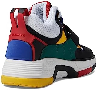 POLO RALPH LAUREN Boy's PS 100 (Little Kid/Big Kid) Black/White/Multi 6 Big Kid M | Image 4