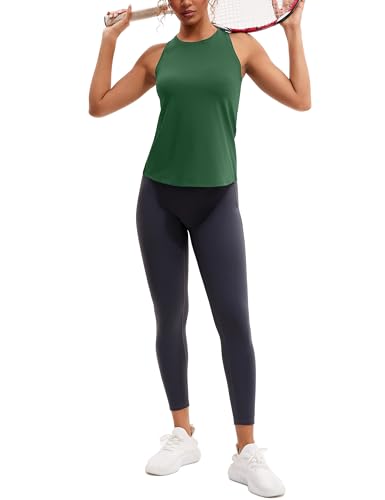 MathCat Women's Workout Tank Tops Racerback Lightweight Yoga Tennis Shirts Loose Fit Athletic Running Tank Top4