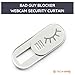 Tech Candy Bad Guy Blocker Webcam Cover Privacy Protector, White - Secure, Thin, Durable, for Computers, Laptops, Tablets, & Smartphones, Easy Application