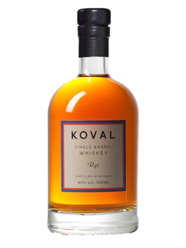 Koval Rye Single Barrel Whisky, 40% Vol., 500 ml