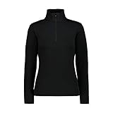 CMP Damen Sweatjacke Fleece, Nero, 38, 38E1596