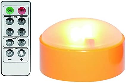 Battery Operated LED Pumpkin Light with Remote and&hellip;