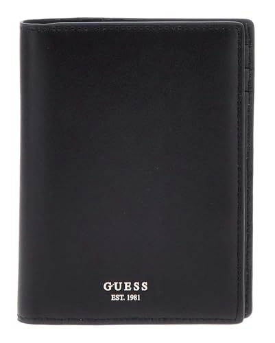 Porte-passeport GUESS Black idéal pour organiser vos voyages d'affaires et vacances