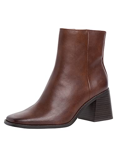 MARCO TOZZI 2-2-25335-29, Botas cortas al tobillo para Mujer, Marrón (Chestnut), 38 EU