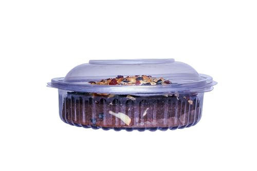 Image of MOM'S BAKERY Rich Rum Plum Cake 250g | Traditional Fruit & Nut Cake with Cashews, Almonds & Raisins | Soft, Moist & Freshly Baked | Soft & Moist Tea Cake | Made with Premium T45 Flour | Fresh Home Baked | No Egg, Vegetarian | Perfect for Tea Time & Snacking | Alcohol Mix