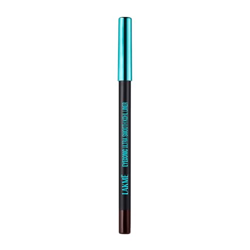 Image of Lakme 9-5 Eyeconic Ultra Smooth Kohl Liner - Intense Brown, Smudgeproof & Waterproof Kajal that Lasts Upto 24 Hours, 1.2g