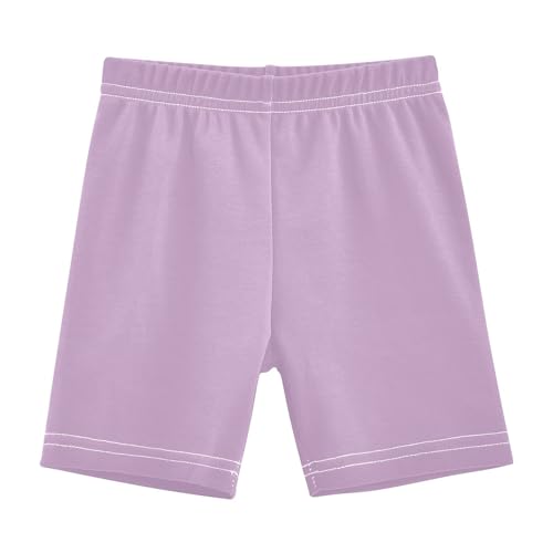 Lilac Cartwheel Shorts Girls Bike Shorts Under Dress Dance Short Cute Clothes for Girls 5T