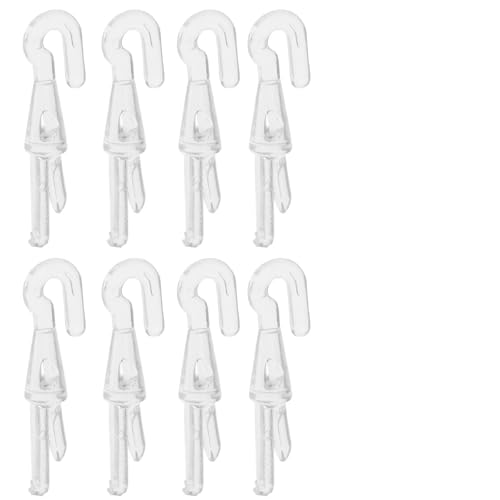 TOPPERFUN �x�l�`�A���u���C���h�p�t�b�N 12�Z�b�g POM�f�� �v���O���a6mm �֗��Ȑݒu �ȒP��t�� �X�����~�j�}���ȃf�U�C�� �J�[�e�����[���p�A�N�Z�T���[