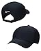 Nike Classic Adjustable Cap Low-Key & Minimalist Style (Medium- Large, Black | White)