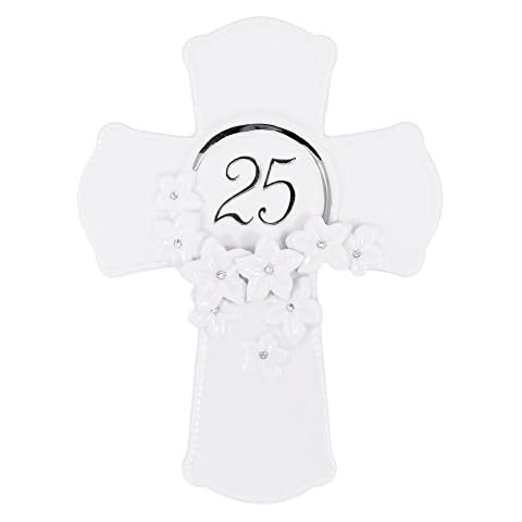 Roman 25th Anniversary Jeweled Wall Cross Cover