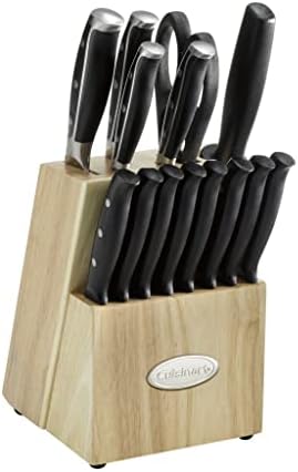 Cuisinart C77TRN-15P Nitrogen Collection 15-Piece Knife Block Set, Black - Thumbnail 4