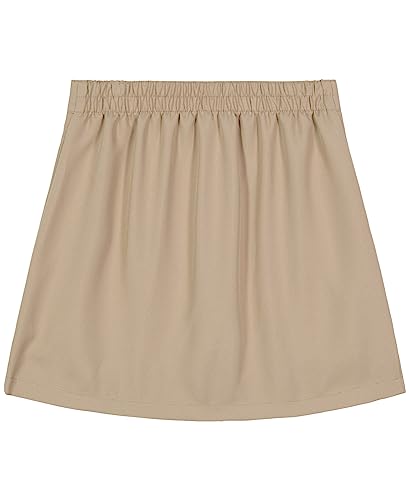 IZOD Girls' School Uniform Pull-on Scooter Skirt with Undershorts, Knit Waistband & Functional Pockets, Wrinkle Resistant2