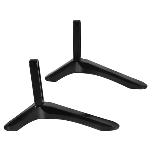 1 set Tv per Televisori da Base da e Resistente per Camera Ufficio e Altri