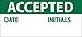 INL5 - NMC Write-On Inspection Labels - Inspection Label Certification - Pack of 3