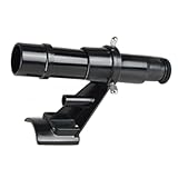 Wlinfetity Visor de 5 x 24 pulgadas con soporte de montaje para telescopio, visión gran angular para principiantes