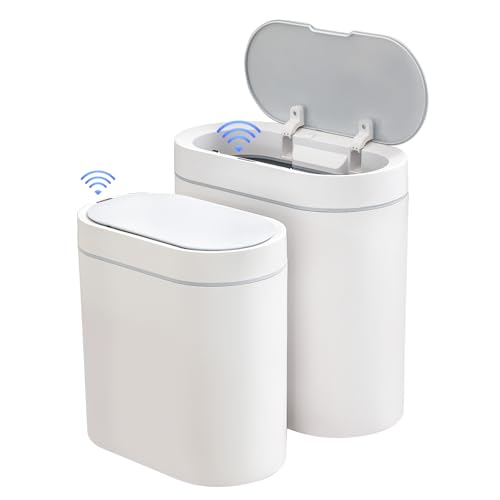 ELPHECO 2-Pack Motion Sensor Trash Can Set