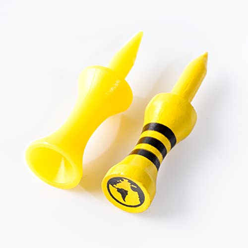 Green Swing Bamboo Golf Tees 45mm, Full Colour Edition - Image 4