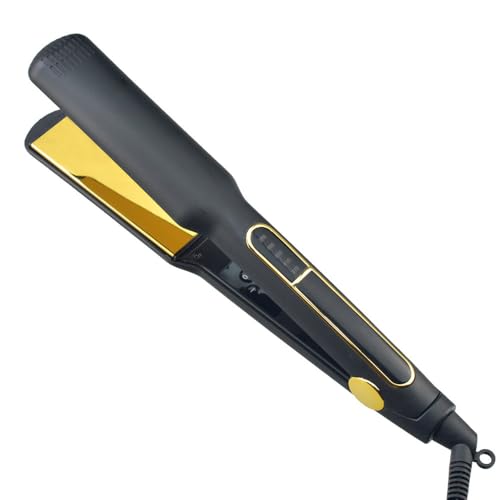 Plancha Profesional de Cabello con Placas de Titanio y LCD miniatura 1