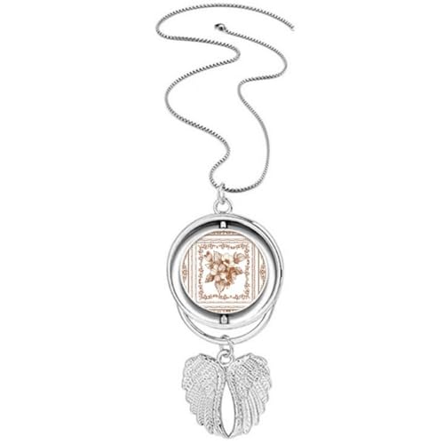 Collier ailes d'ange baroque floral, fini les bijoux ternes et plats