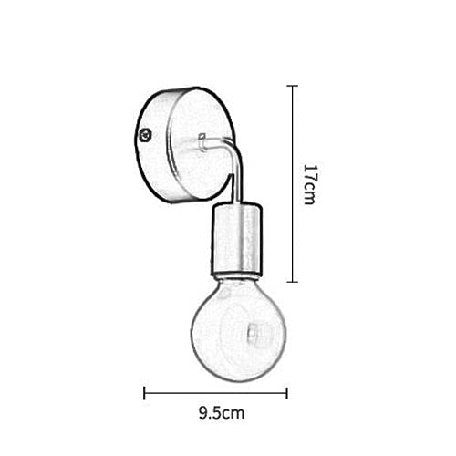 Apliques de pared modernos con casquillo E27 para iluminación de pasillos 5