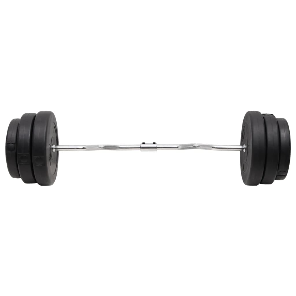 Mancuerna Curl con Discos 90 kg,Deportes,Fitness y musculación,Levantamiento de Pesas,Peso Libre,91.77kg-3145023