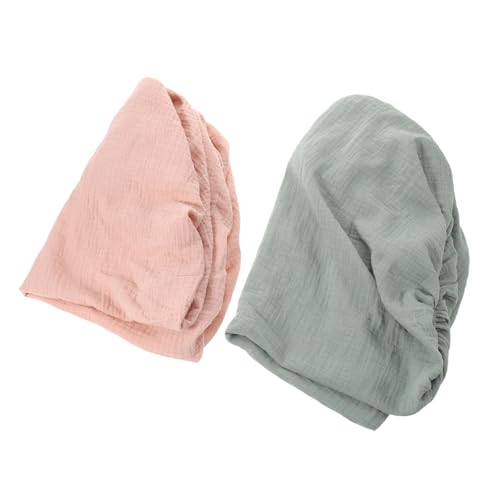 LAPYAPPE 2 Piezas Sábanas Bajeras Ajustables para Cuna de Ñiño, Juego de Muselina de Hilo, Fácil Instalación y Reemplazo para Ropa de Cama Infantil