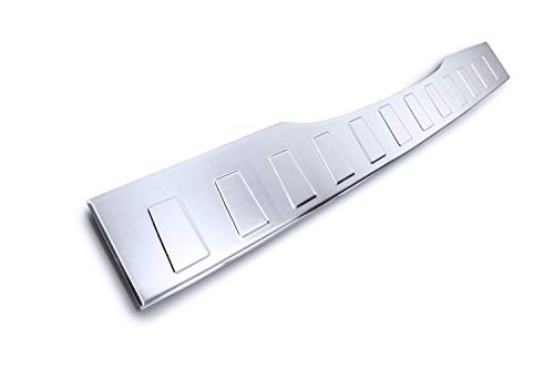 Teileplus24 L556 Protezione Paraurti Acciaio Inox