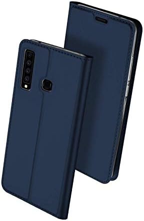SmartLike Wallet Case Magnetic Flip Cover for Samsung Galaxy A9 (2018) / A9 Star Pro / A9S - Navy Blue