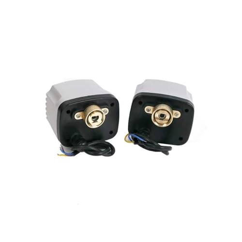 Válvula de bola motorizada de 3 vías eléctrica tipo T para control de agua de 12VDC 5