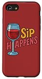 Photo Gallery sip happens - bevitore di vino divertente per amanti dell alcol custodia per iphone se (2020) / 7/8 Photo Gallery sip happens - bevitore di vino divertente per amanti dell alcol custodia per iphone se (2020) / 7/8