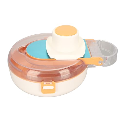 Cortador y picador de verduras 9 en 1, acero inoxidable, naranja miniatura 4