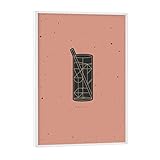 artboxONE Poster mit weißem Rahmen 18x13 cm Essen & 