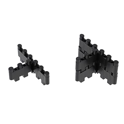 PRODIAMANT Fugenkreuze T-Stücke stapelbar für Terrassen Platten Breite 6mm Hoehe 25mm 100 Stück zum verlegen am Rand und im Verband