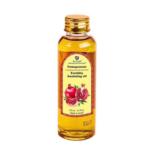 EIN GEDI Pomegranate Anointing Oil, Made in Holy Land (250ml