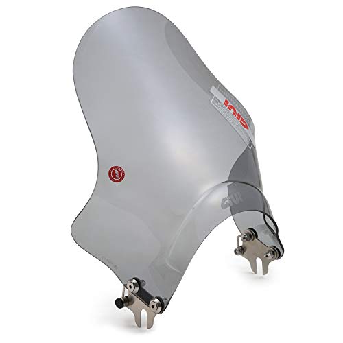 GIVI バイク用 スクリーン 汎用 セミスモーク A201 小型ウインドスクリーン 22988