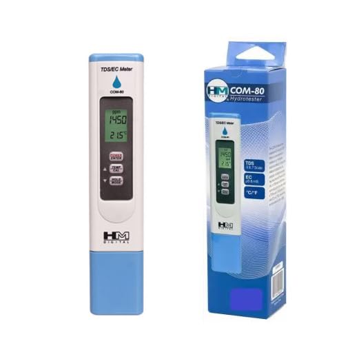 HM Digital COM-80 TDS/EC Hydrotester, Conductivity and Temperature Meter with LCD Display-image-41