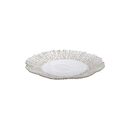Set de 2 Platos Decorativos de Vidrio AB Home miniatura 1
