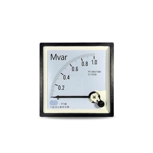 Compteur de puissance réactive triphasé CP96 indicateur kvar pour tableau électrique