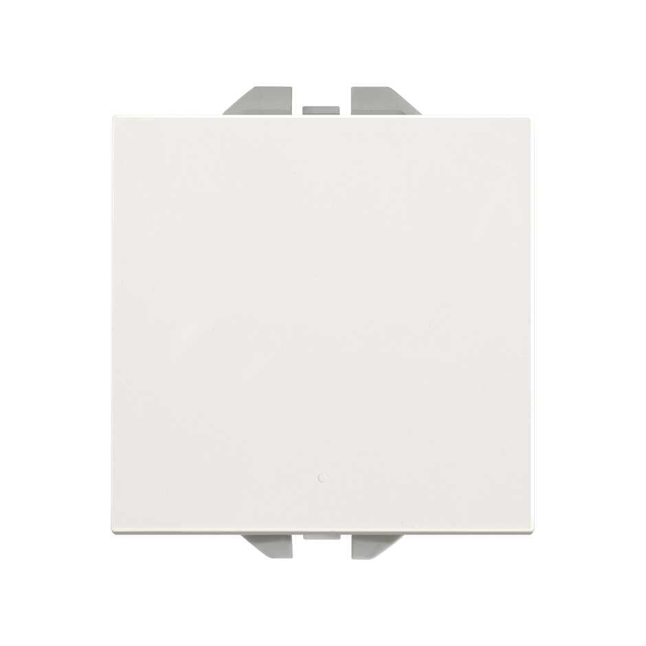 Interruptor unipolar pulsante 10AX 230V~ con sistema de embornamiento rápido blanco mate Simon 270