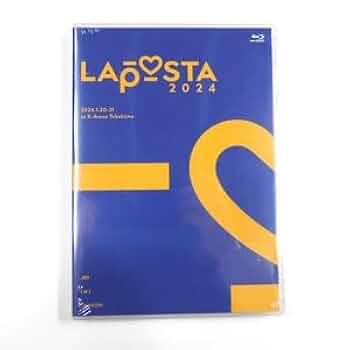 Amazon.co.jp: LAPOSTA 2024 Blu-ray ブルーレイ ラポスタ
