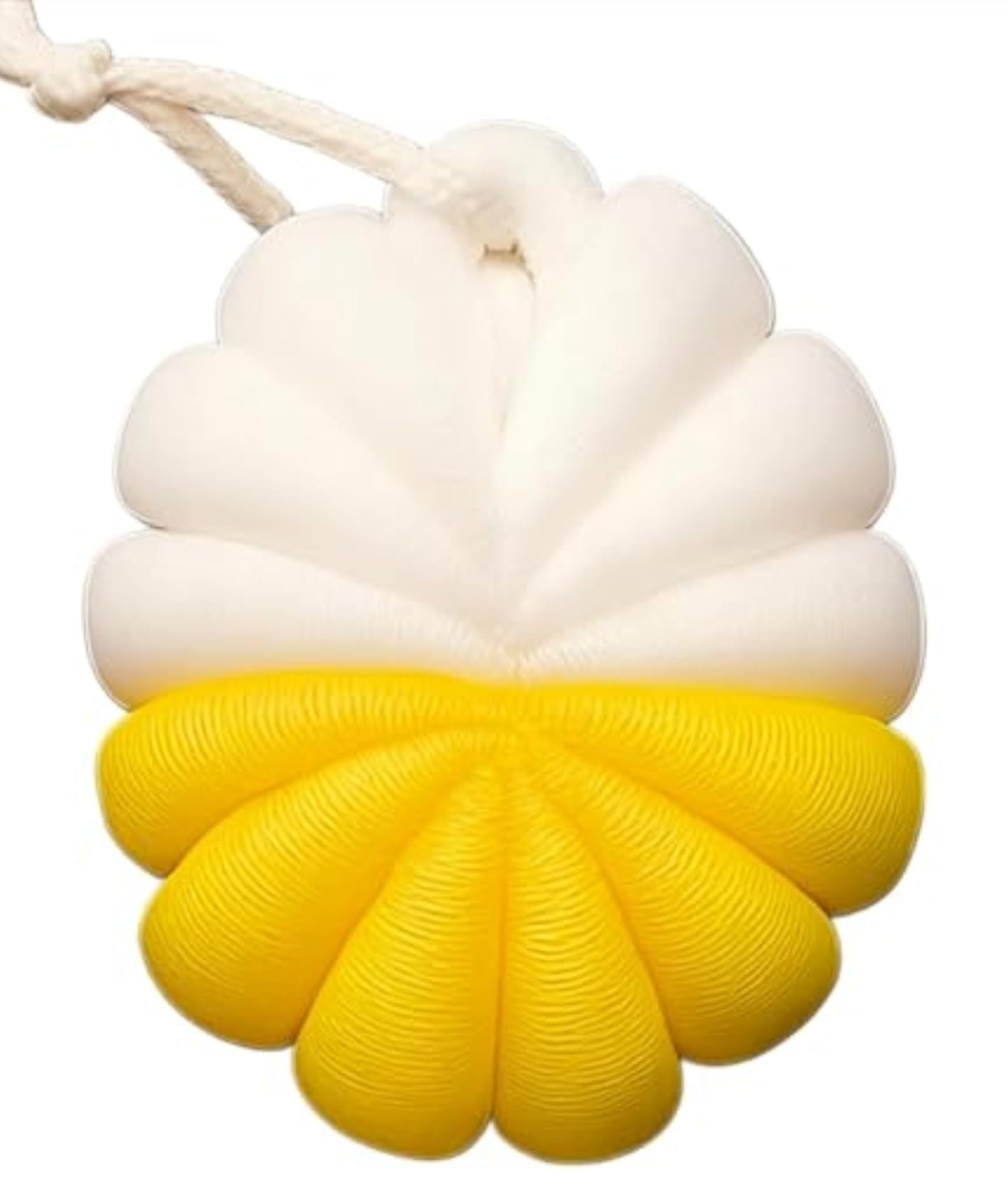 Soft Premium Loofah, Dual-Tone Exfoliating Bath Sponge
