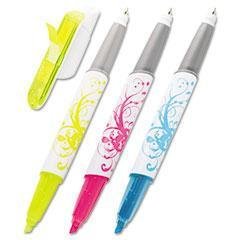 MMM691HLP3 - Highlighter Chisel typed Tip - Post-it Flag + Highlighter Flag Pen/Highlighter - Pack of 3