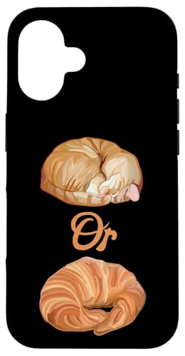 ¿Gato o Croissant? Carcasa para iPhone 16