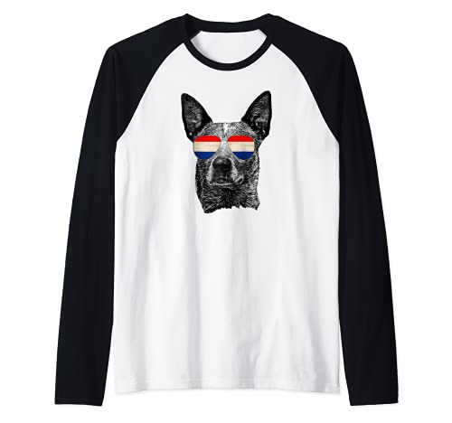 Dutch Dog Lover Flag Sunglasses Holland Glasses Shades 2021 Camiseta Manga Raglan